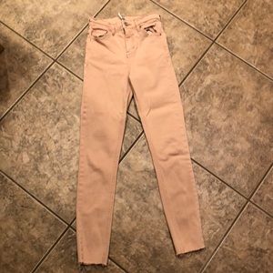 Topshop Jamie Moto Cropped Pants